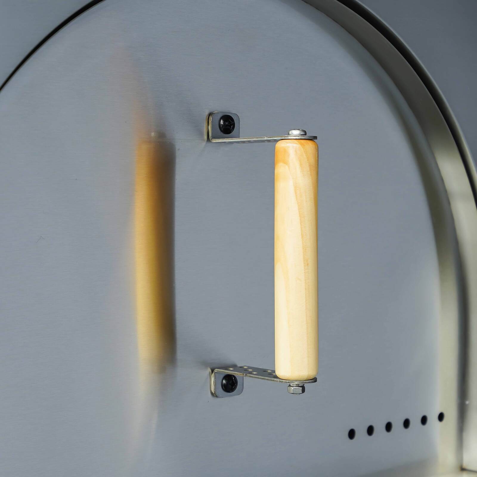 Modulo forno per pizza in acciaio per cucina esterna