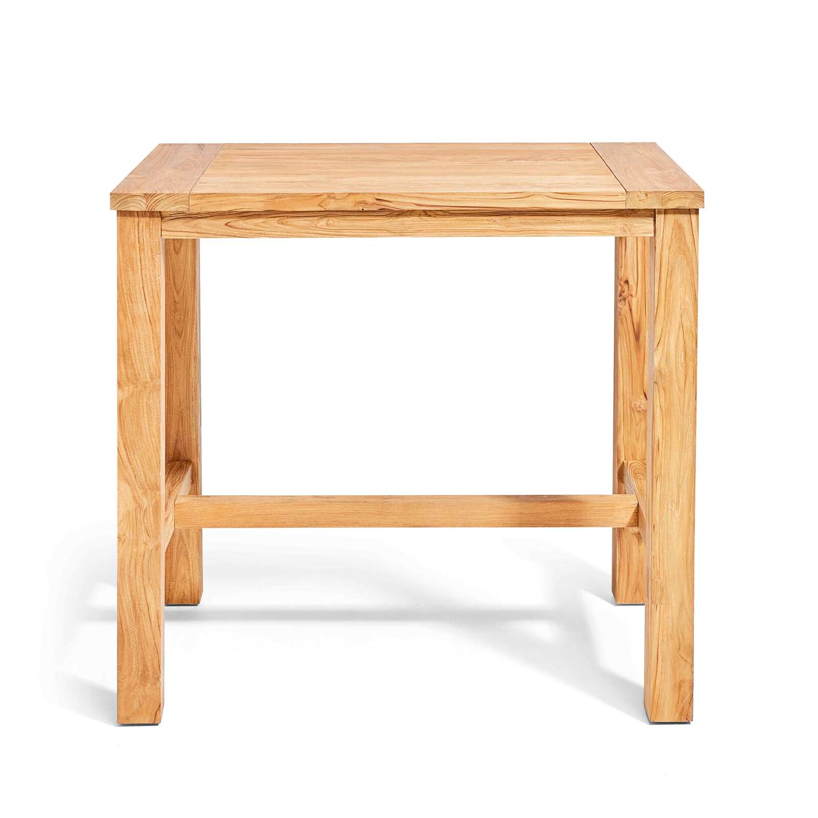 Tavolo alto in teak riciclato 120 cm Tavolo alto in teak riciclato 120 cm