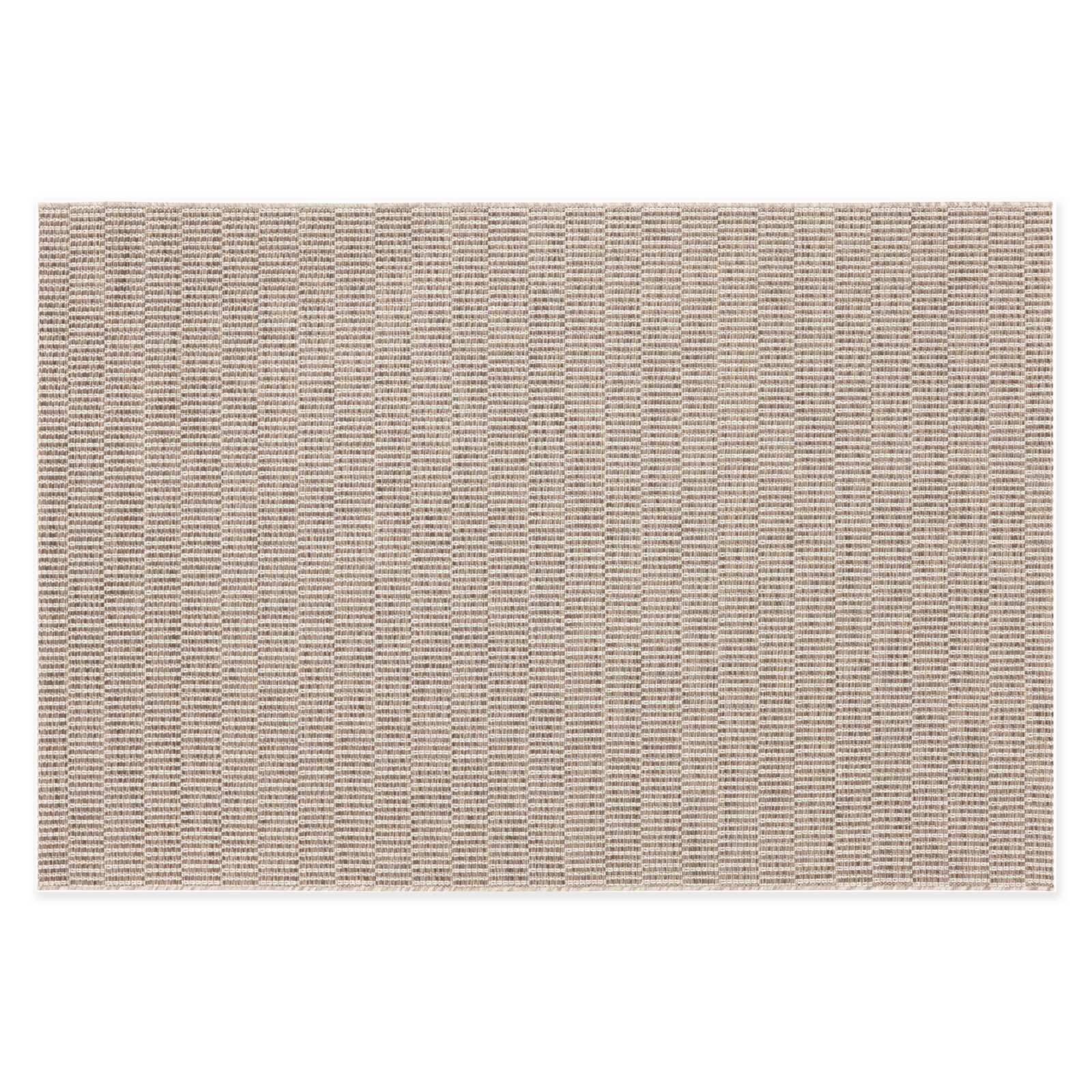 Tappeto rettangolare da esterno in polipropilene beige Tappeto rettangolare da esterno in polipropilene beige