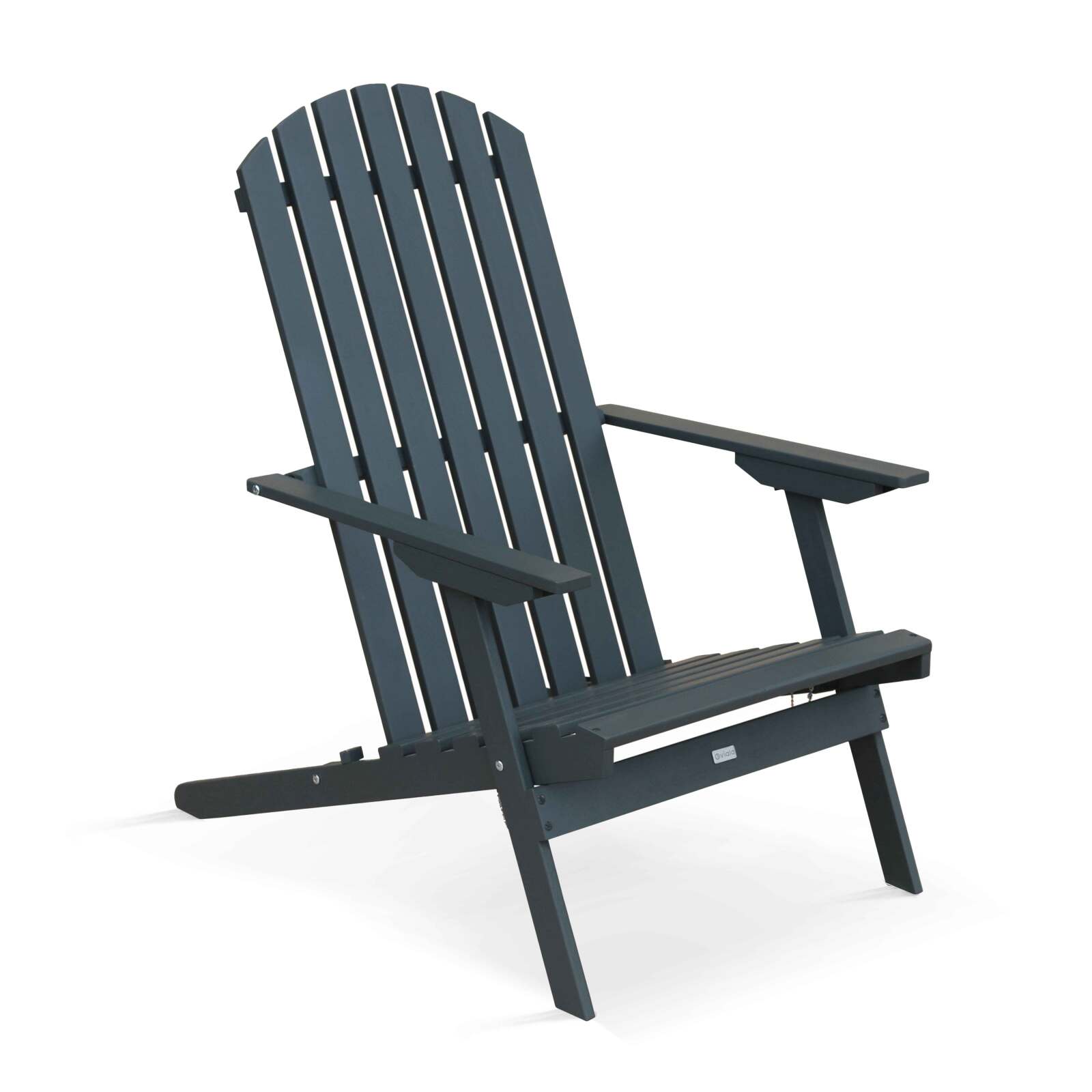 Sedia sdraio reclinabile a 3 posizioni in legno di eucalipto FSC®