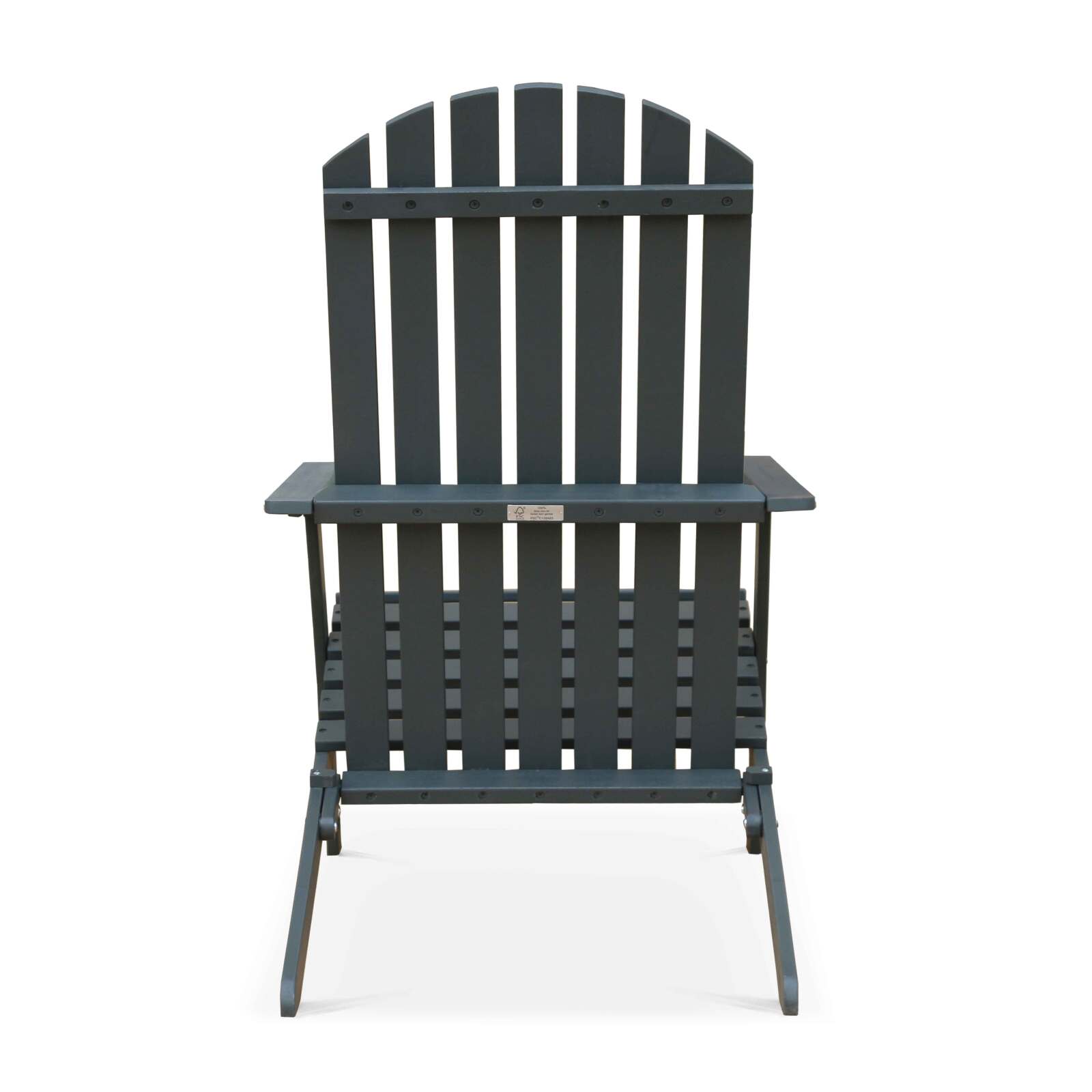 Set di 2 sedie sdraio reclinabili in legno di eucalipto FSC® con 3 posizioni di reclinazione