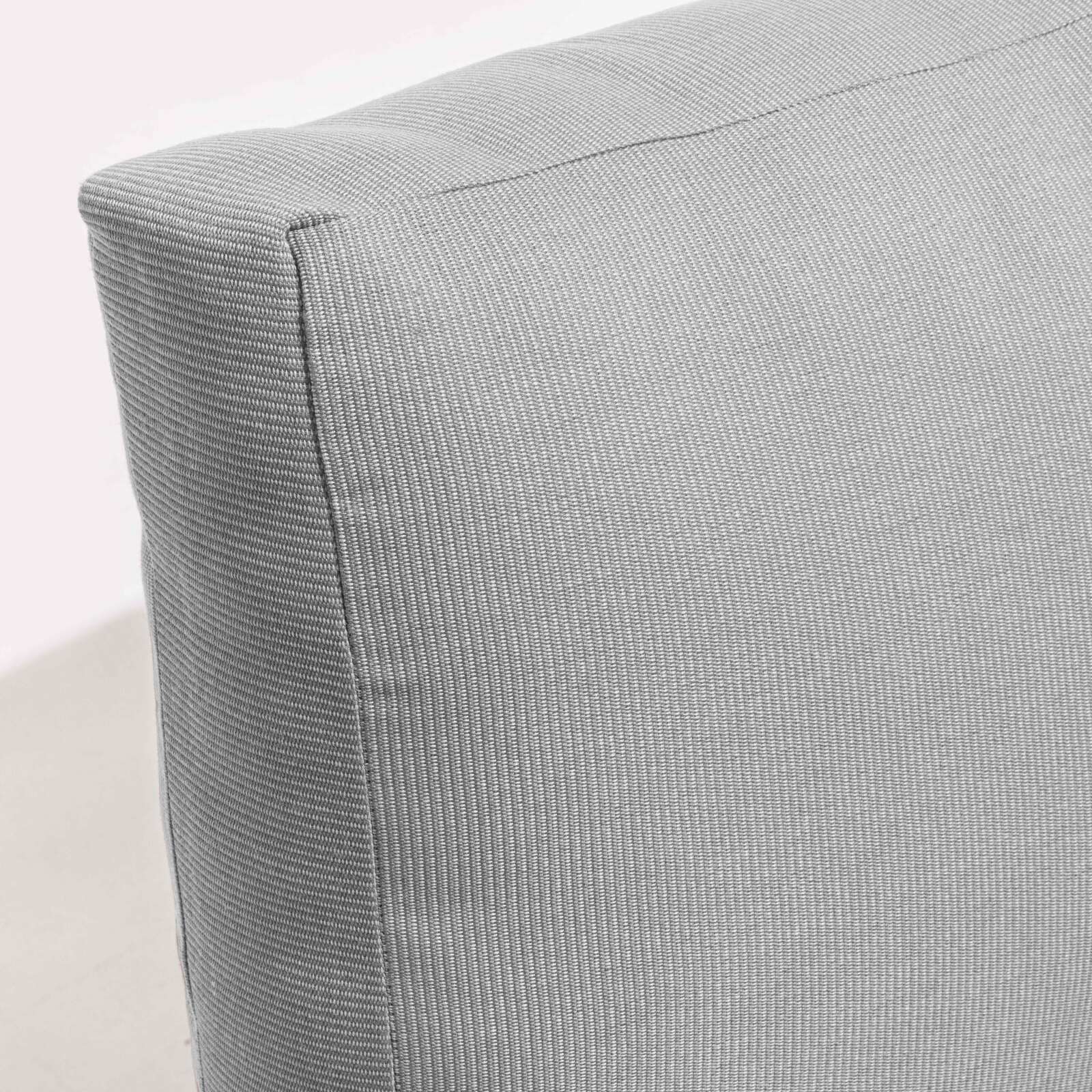 Salotto da giardino basso ad angolo a 6 posti in alluminio e legno FSC®