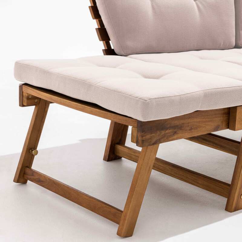 Divano da esterno relax in acacia FSC®