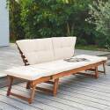 Divano da esterno relax in acacia FSC®