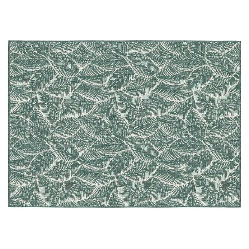 Tappeto rettangolare da esterno reversibile in polipropilene