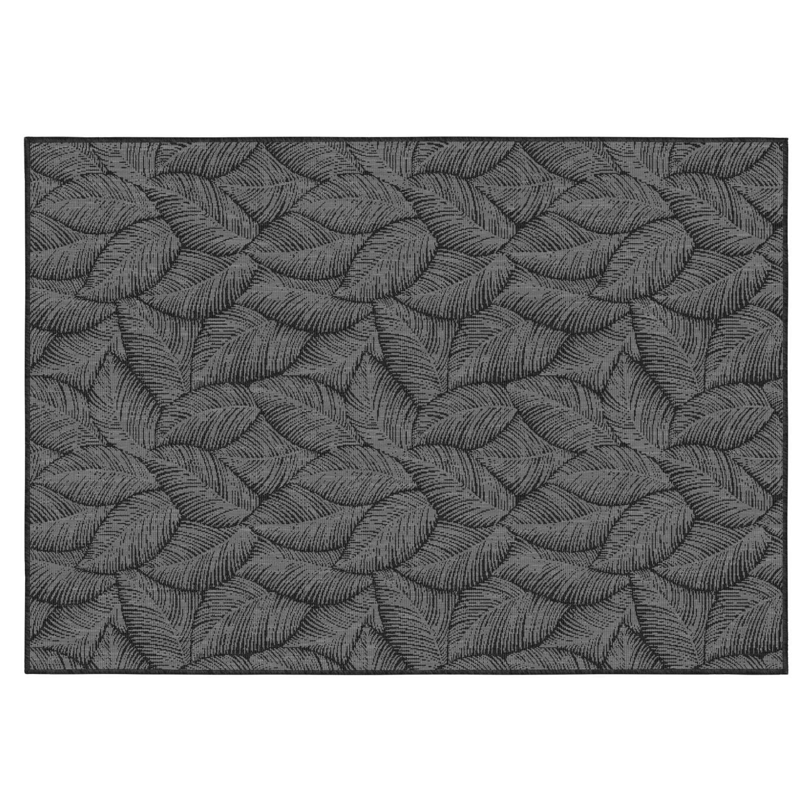 Tappeto rettangolare da esterno reversibile in polipropilene