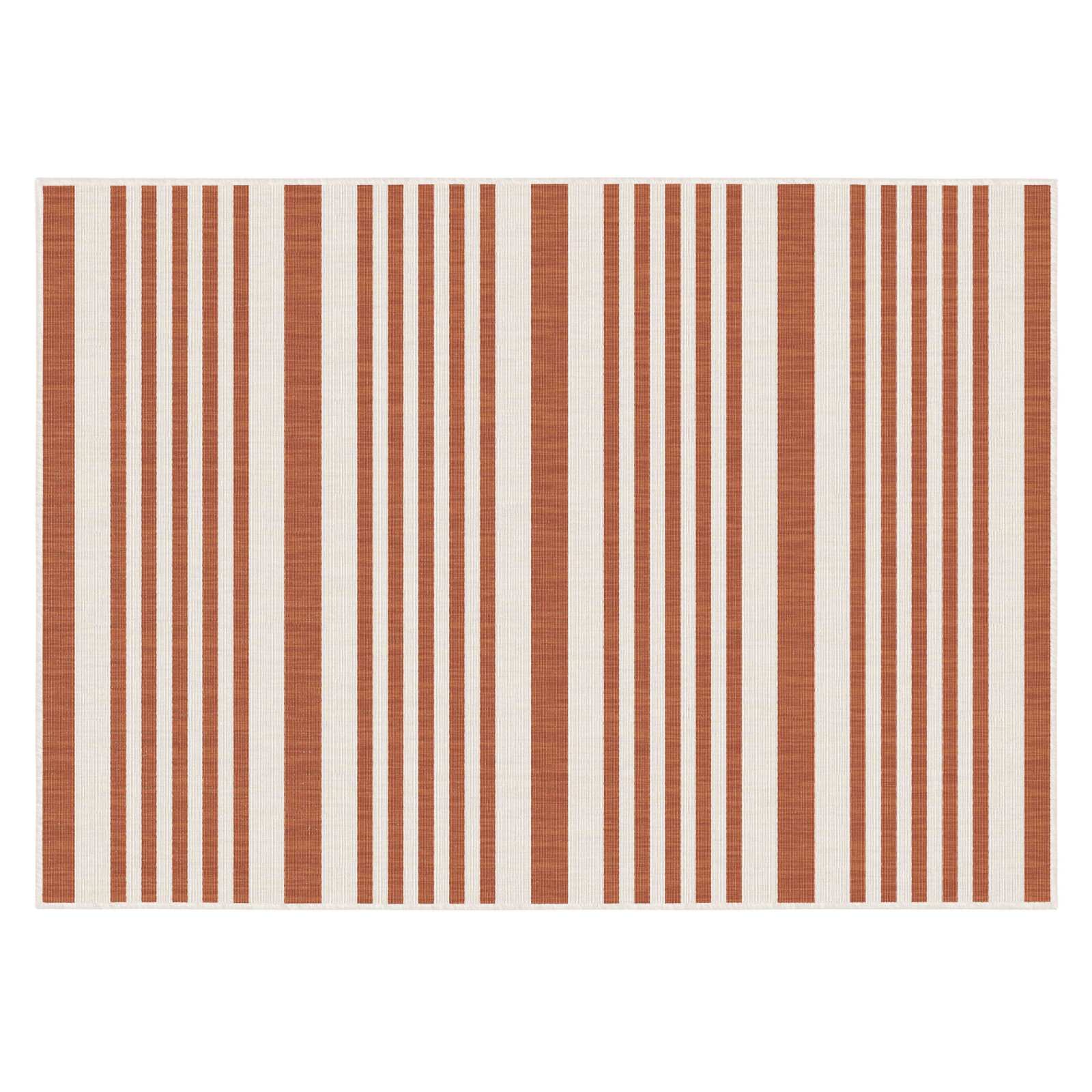 Tappeto rettangolare da esterno reversibile in polipropilene