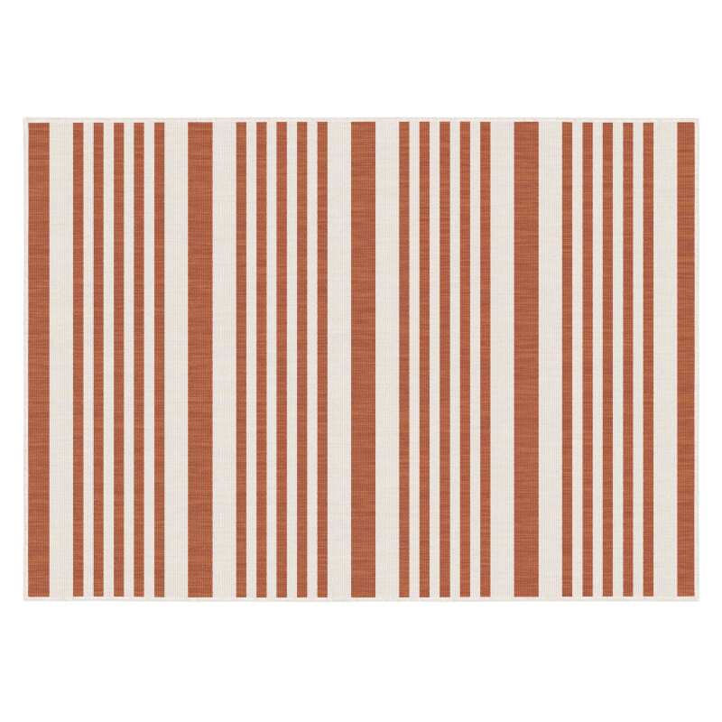 Tappeto rettangolare da esterno reversibile in polipropilene (2/4)