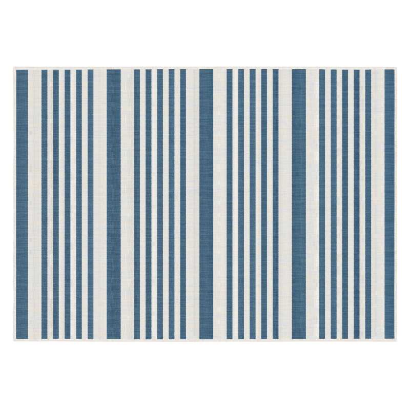 Tappeto rettangolare da esterno reversibile in polipropilene