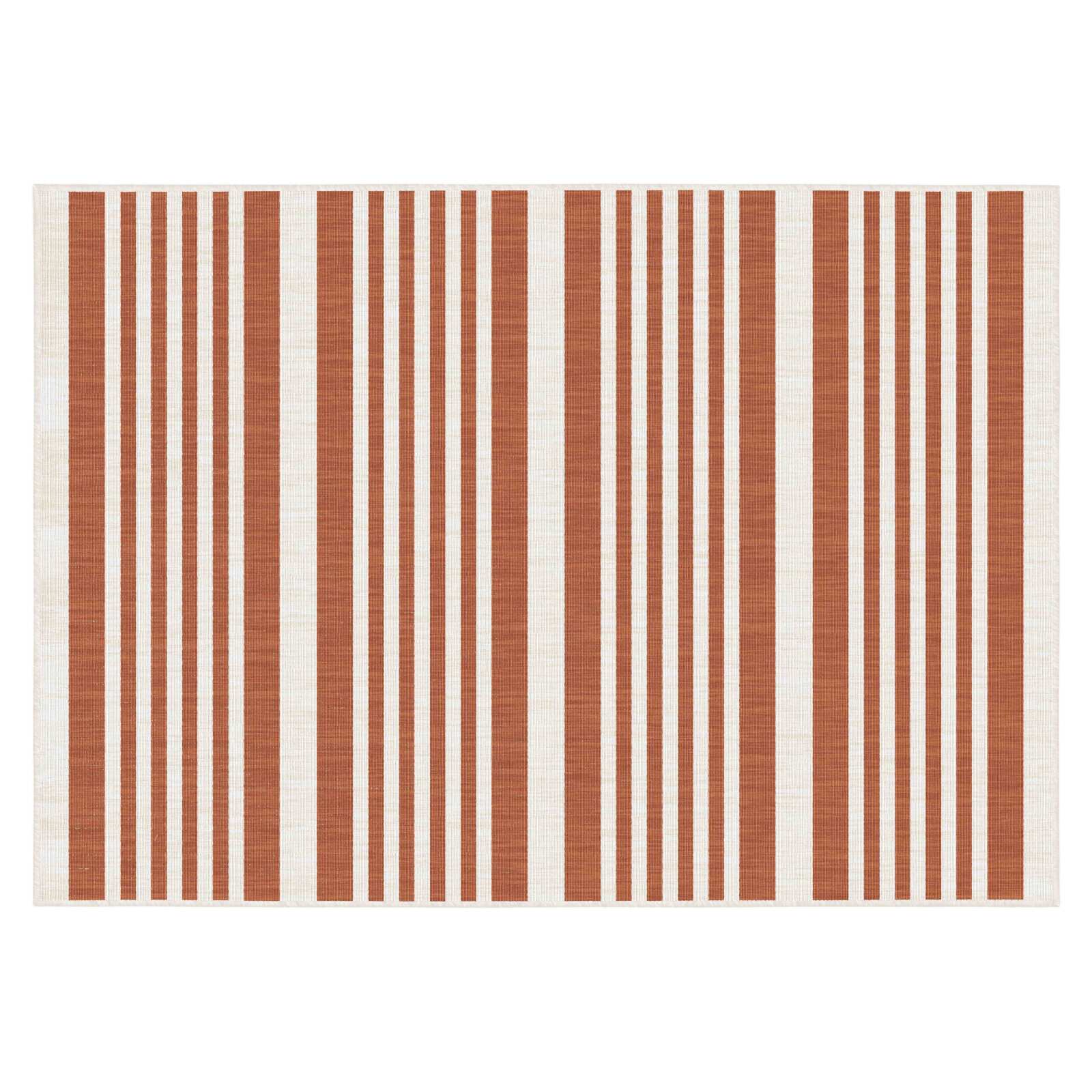 Tappeto rettangolare da esterno reversibile in polipropilene