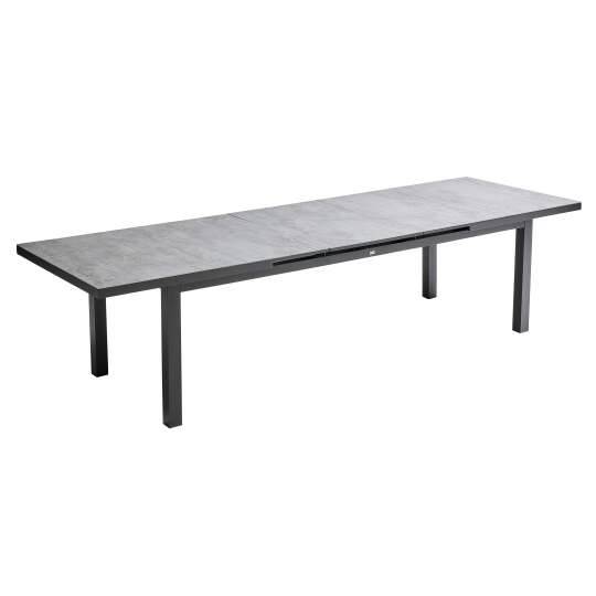 Tavolo da giardino rettangolare allungabile (256/320 x 100 x 76 cm) | Oviala