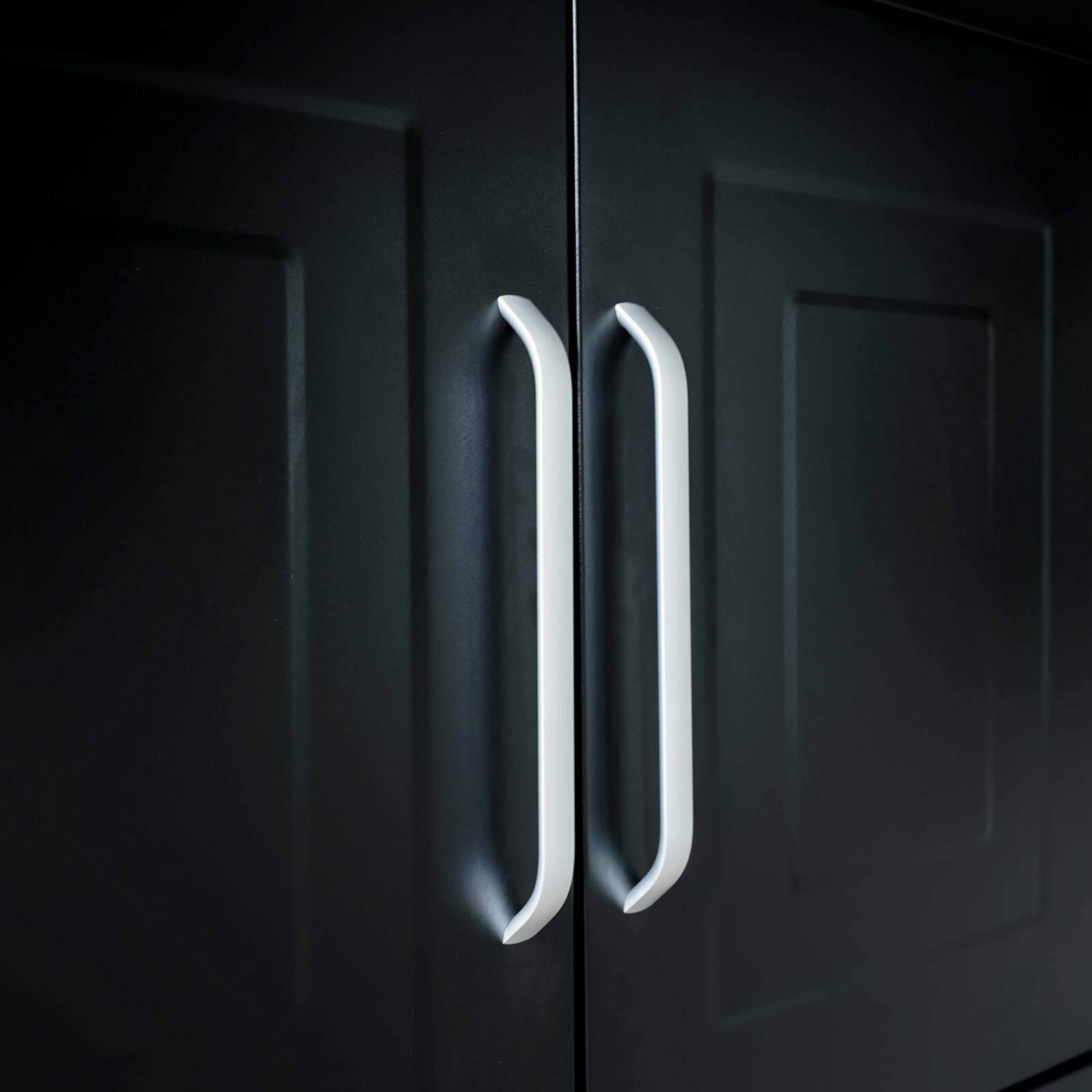 Lavello con 2 ante in acciaio nero per cucina esterna