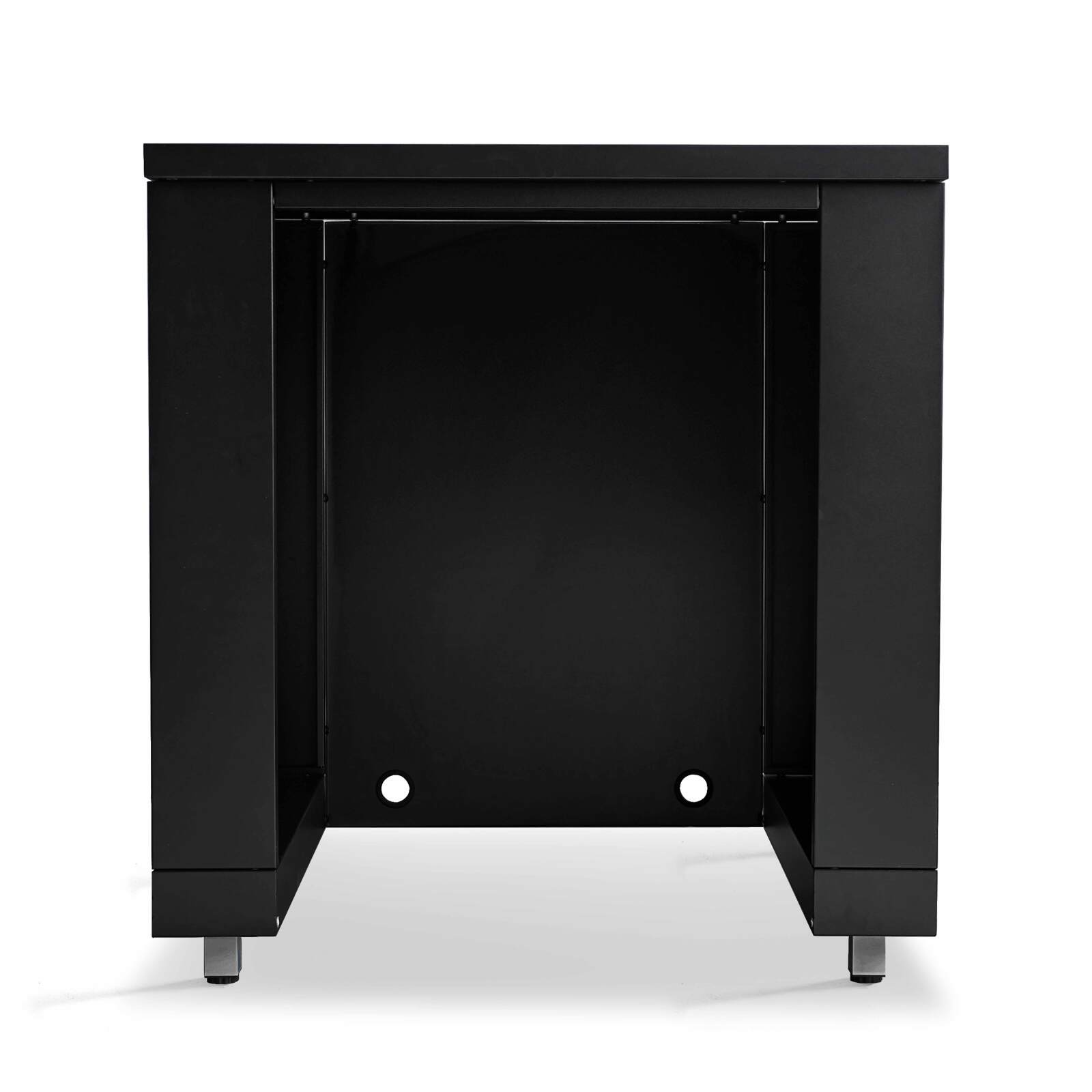 Modulo di stoccaggio con piano di lavoro per cucina esterna