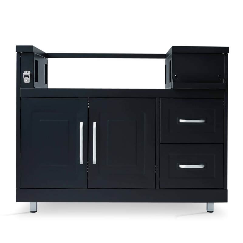 Mobili in acciaio Barbecue a gas 4 + 1 bruciatori per cucina esterna