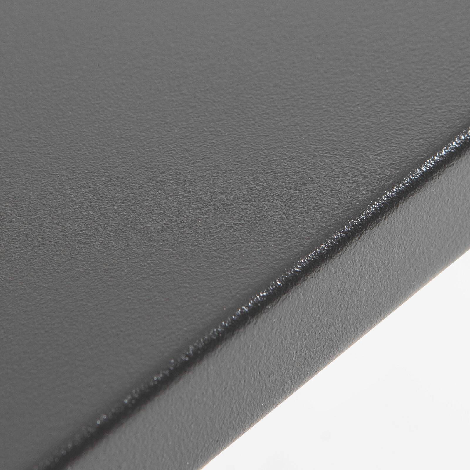 Tavolo da giardino rettangolare 180 x 90 cm e 6 sedie con braccioli in metallo