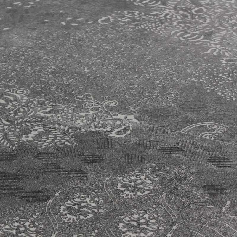 Tavolo da giardino in ceramica effetto francobollo (185 x 95 x 74 cm)