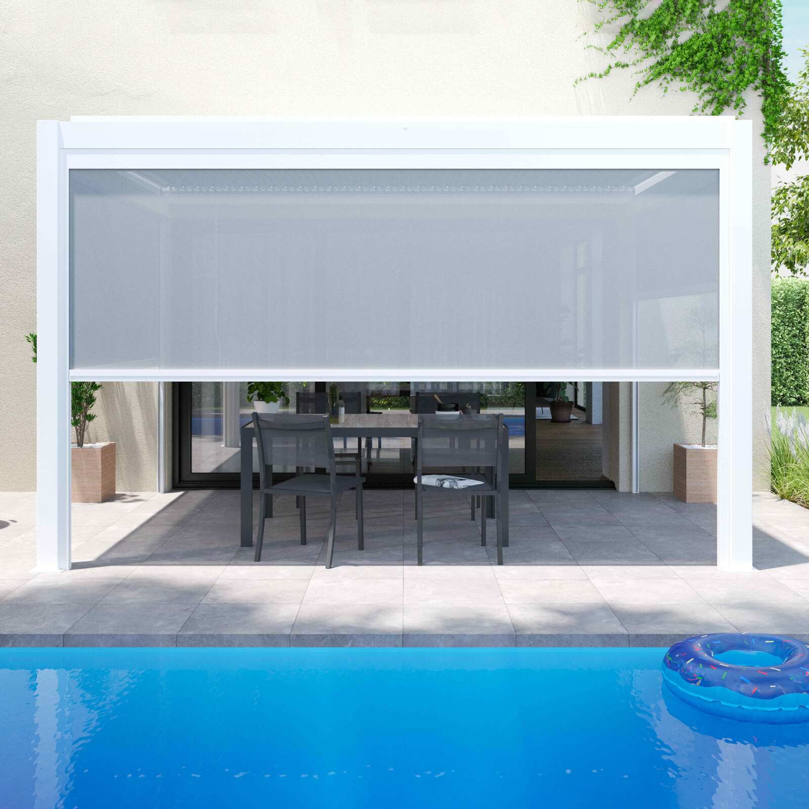 Tenda da sole per le pergole bioclimatiche KAVALA e THEBES