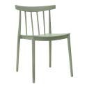 Sedia da terrazza in plastica