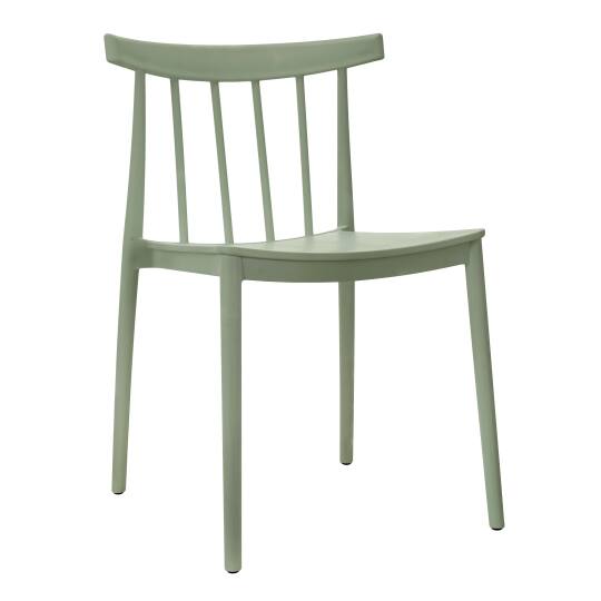 Sedia da terrazza in plastica