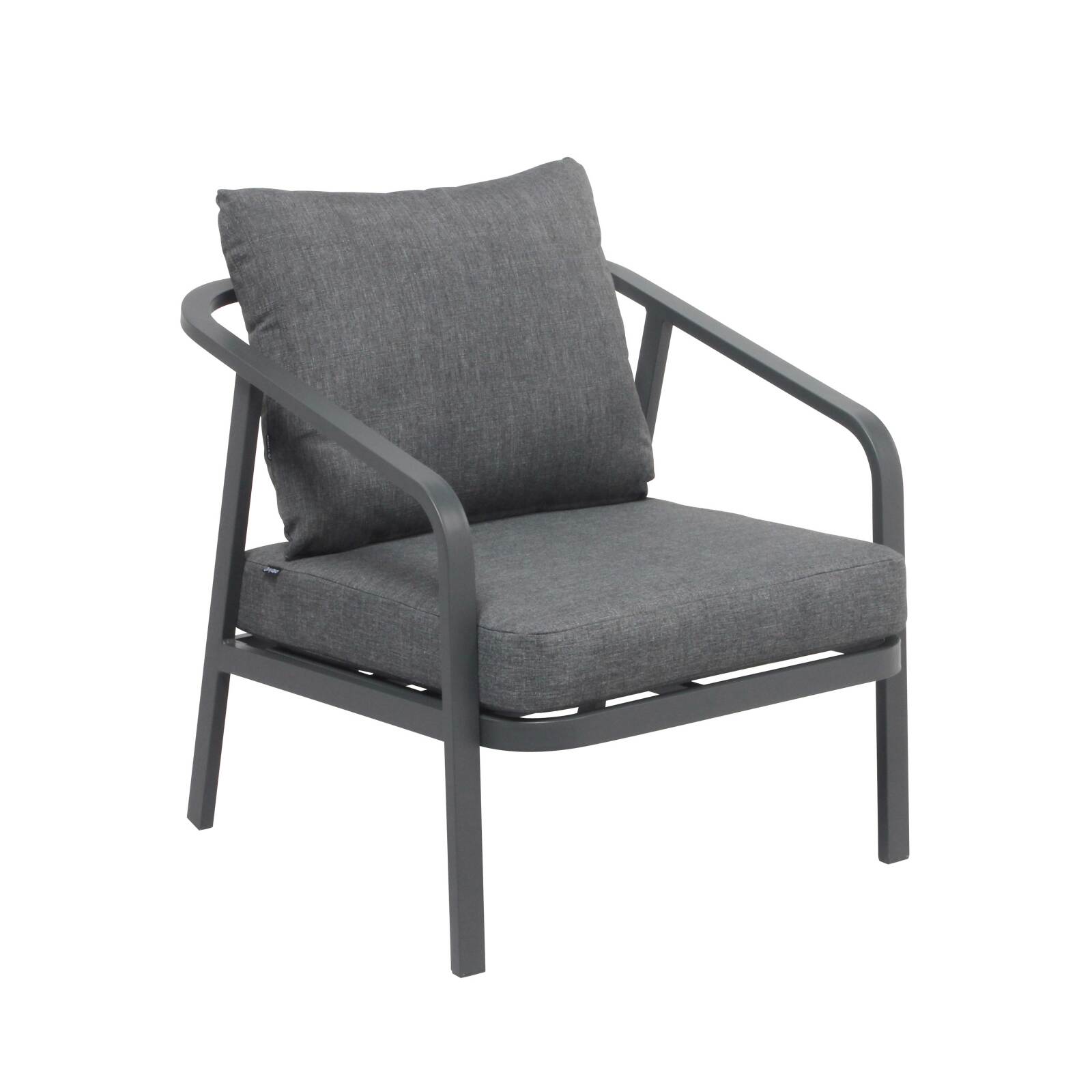 Salotto da giardino in alluminio a 5 posti