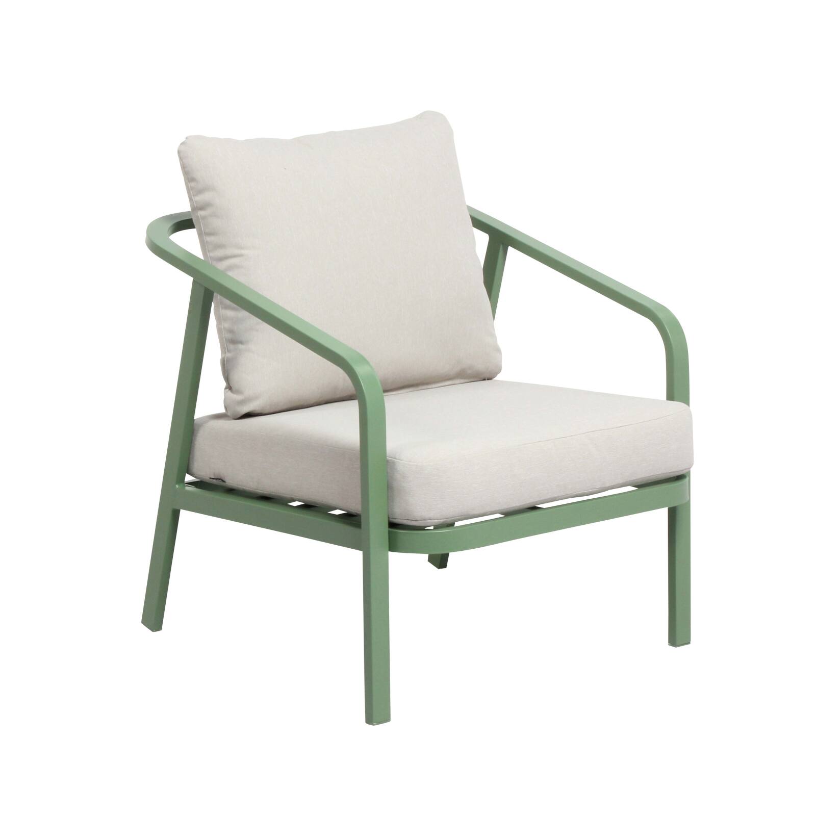 Salotto da giardino in alluminio a 5 posti