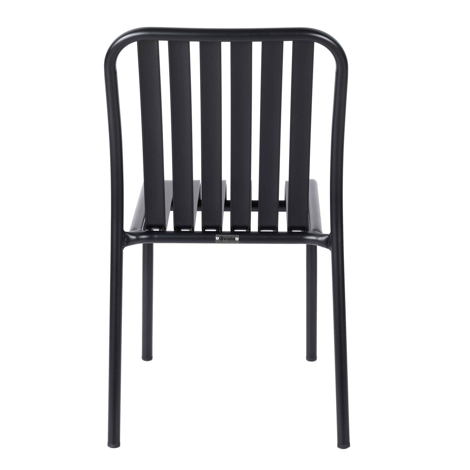Sedia da terrazza di design in alluminio