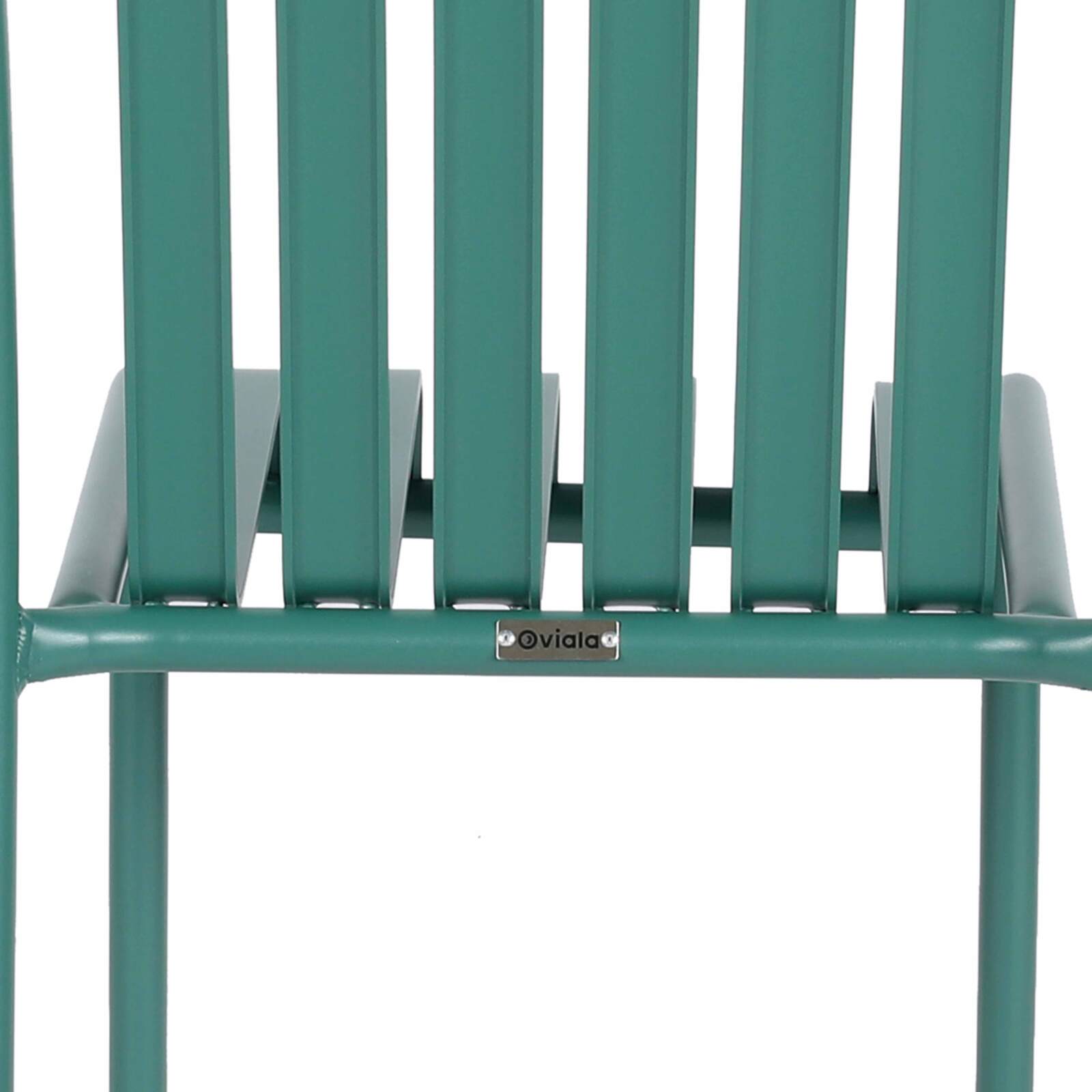 Sedia da terrazza di design in alluminio