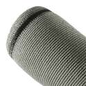 Rete ombreggiante in HDPE grigio, occultamento al 70% - Altezza 1,8 m