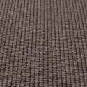 Rete ombreggiantein HDPE marrone corteccia, occultamento all'85% - Altezza 1,8 m