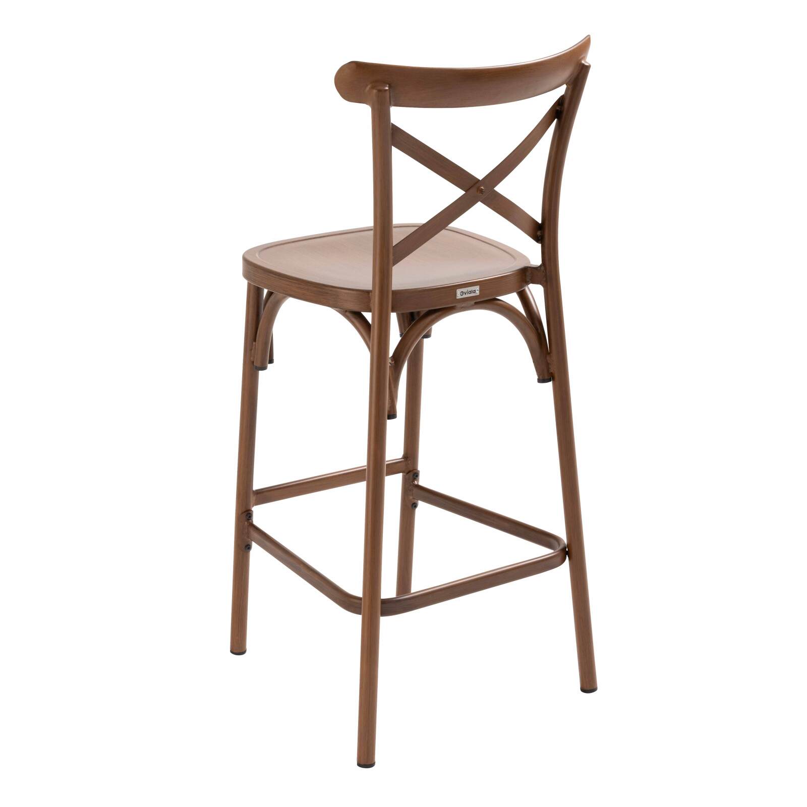 Seggiolone da giardino in alluminio