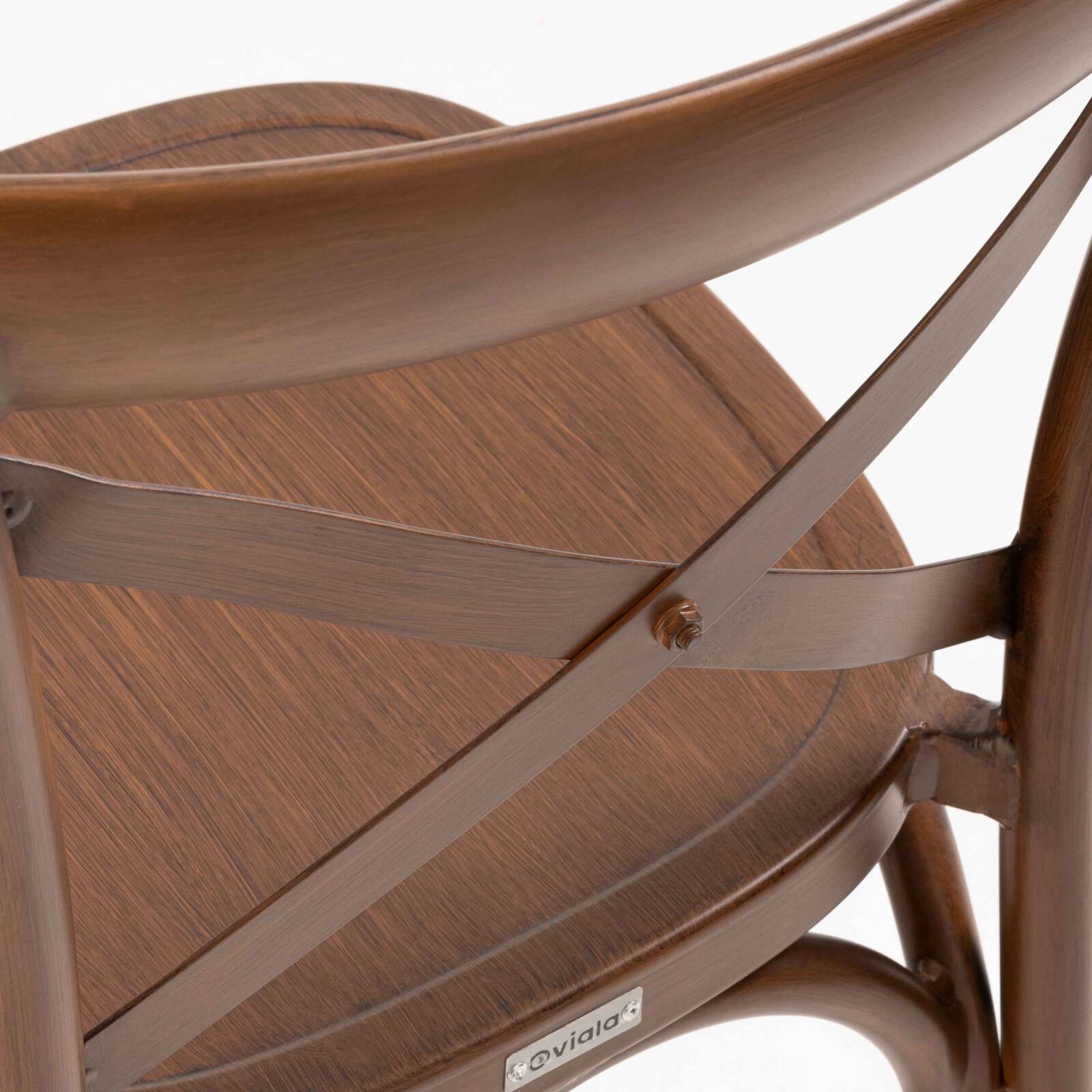 Seggiolone da giardino in alluminio