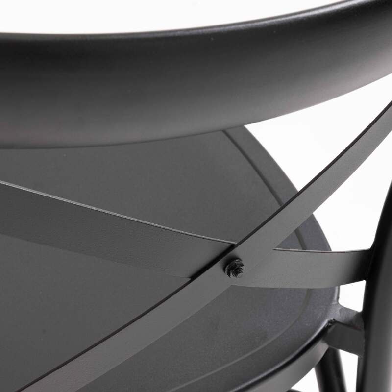 Seggiolone da giardino in alluminio