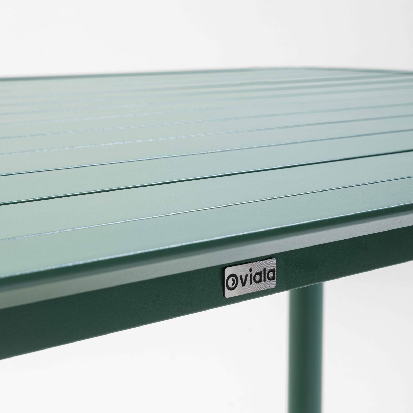 Tavolo da terrazza rettangolare in alluminio