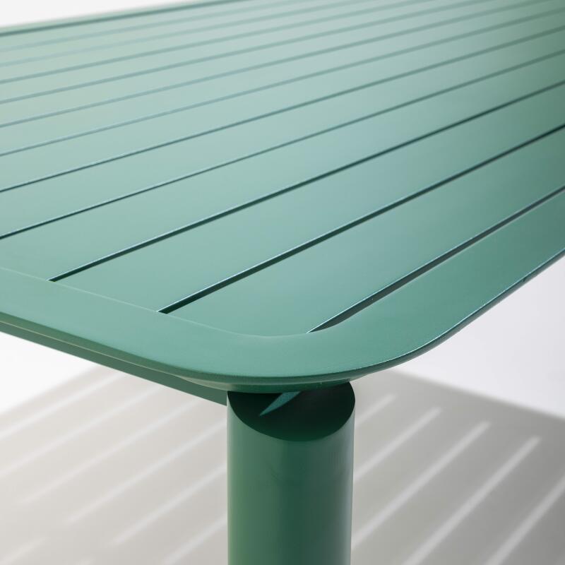 Tavolo da terrazza rettangolare in alluminio (5/7)