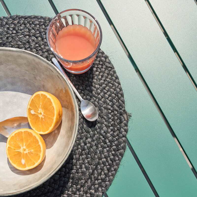 Tavolo da terrazza rettangolare in alluminio (2/7)