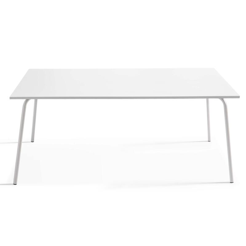 Tavolo da giardino (180 x 90 x 72 cm) in metallo di design (2/7)