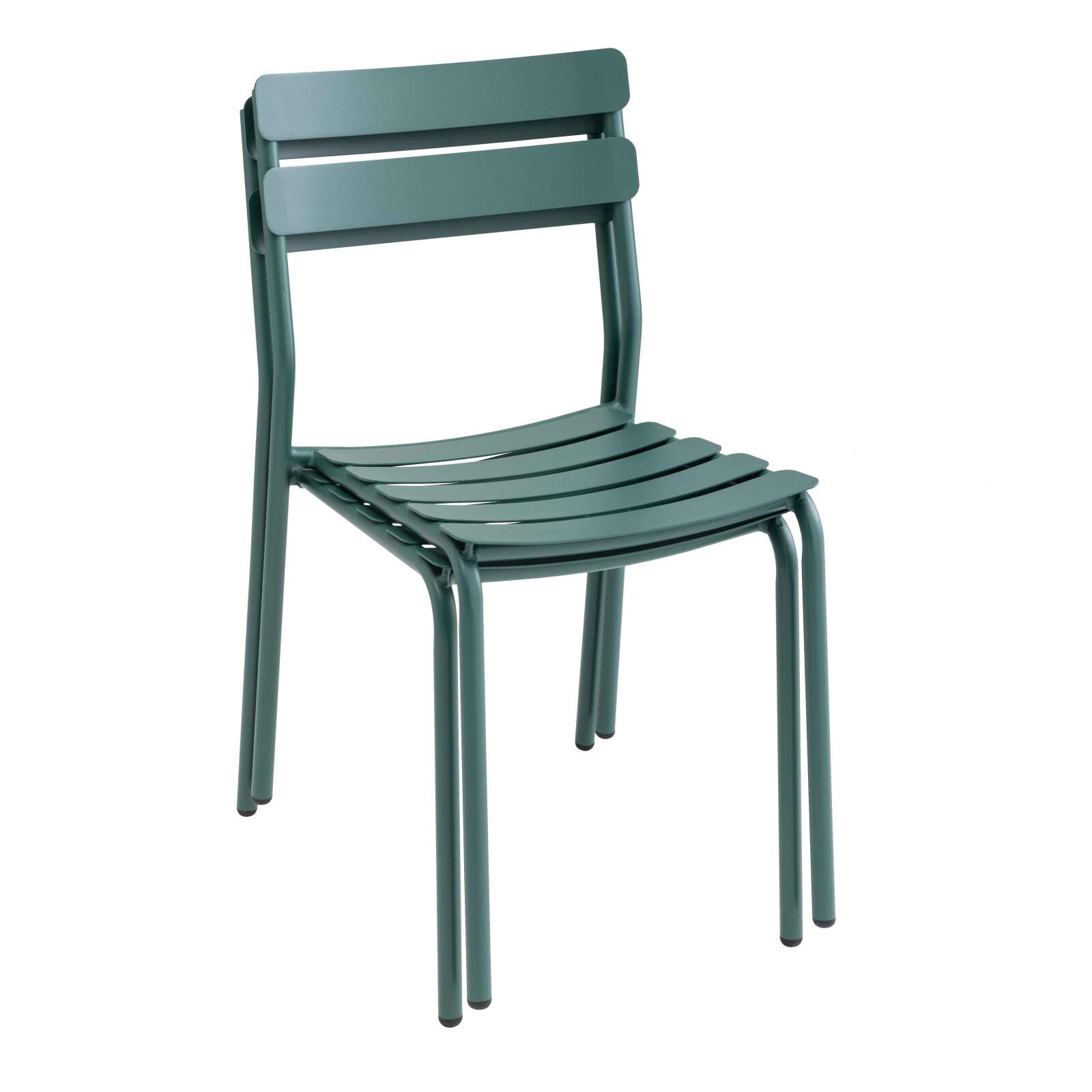 Tavolo da terrazza rettangolare 185 x 92 cm e 8 sedie in alluminio