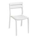Tavolo da terrazza rettangolare 185 x 92 cm e 8 sedie in alluminio