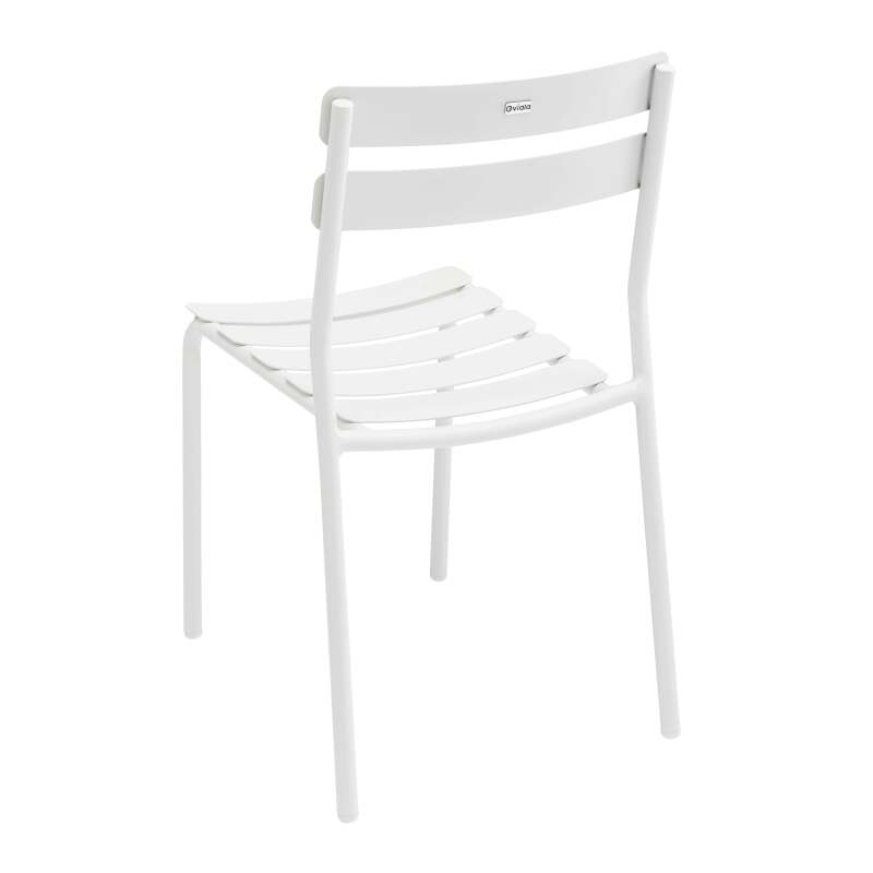 Tavolo da terrazza rettangolare 185 x 92 cm e 8 sedie in alluminio