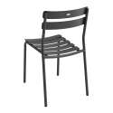 Tavolo da terrazza rettangolare 185 x 92 cm e 8 sedie in alluminio
