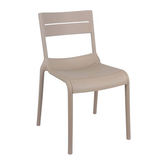 sedia da giardino in plastica traforata | Oviala