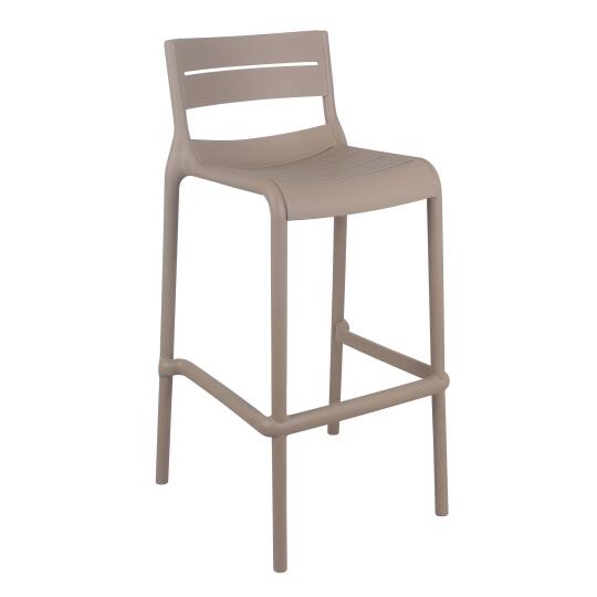 Seggiolone da terrazza in plastica