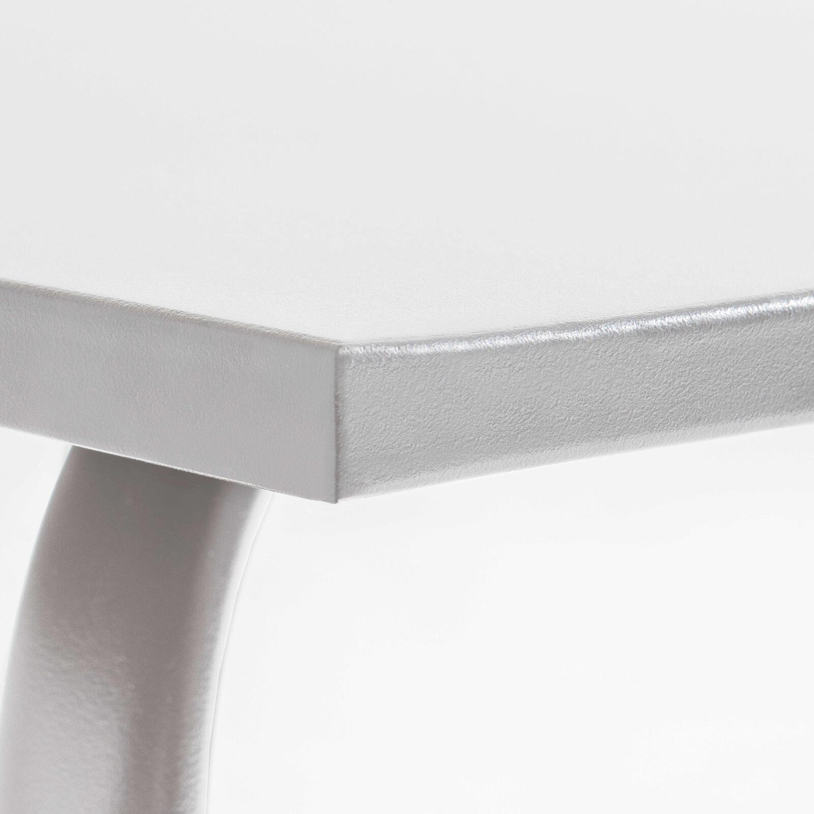 Tavolo da giardino (180 x 90 x 72 cm) in metallo di design