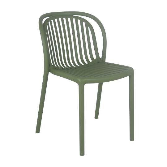 Sedia da terrazza in plastica