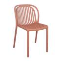 Sedia da terrazza in plastica