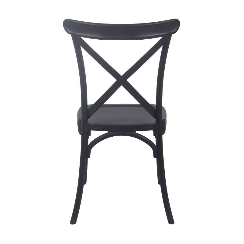 Set di 4 sedie da terrazza in plastica (3/5)