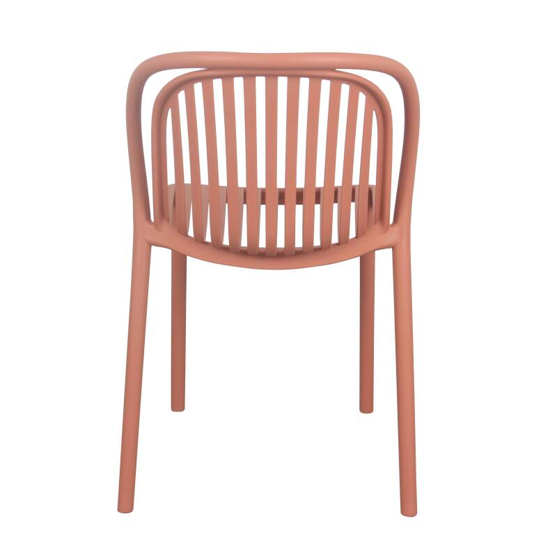 Set di 4 sedie da terrazza in plastica (5/6)