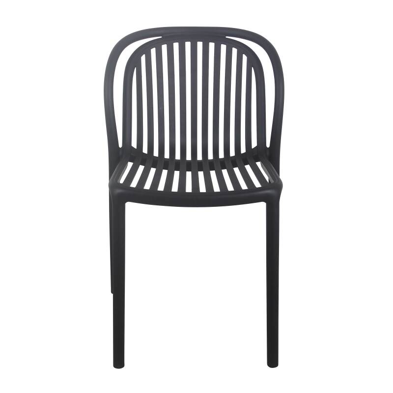 Set di 4 sedie da terrazza in plastica (2/6)