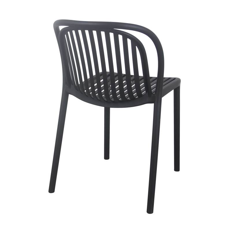 Set di 4 sedie da terrazza in plastica (4/6)