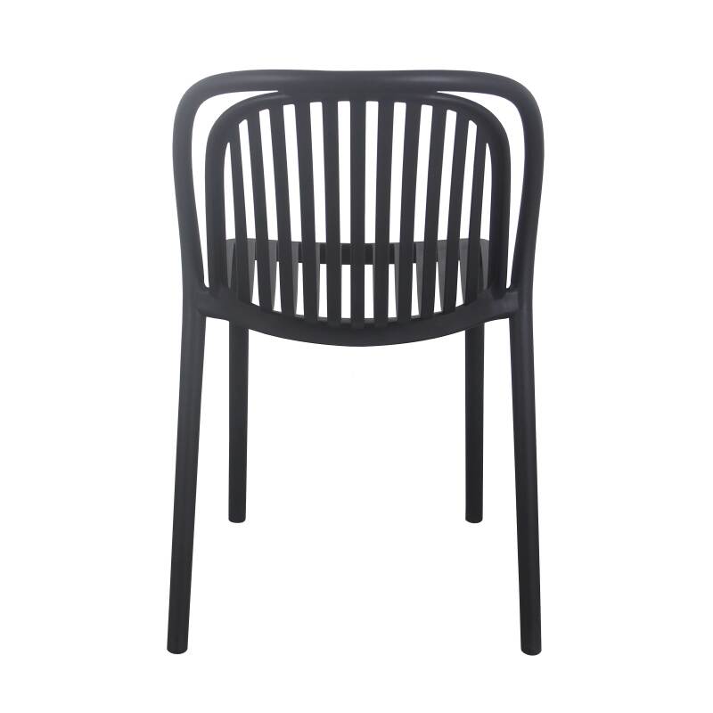 Set di 4 sedie da terrazza in plastica (5/6)